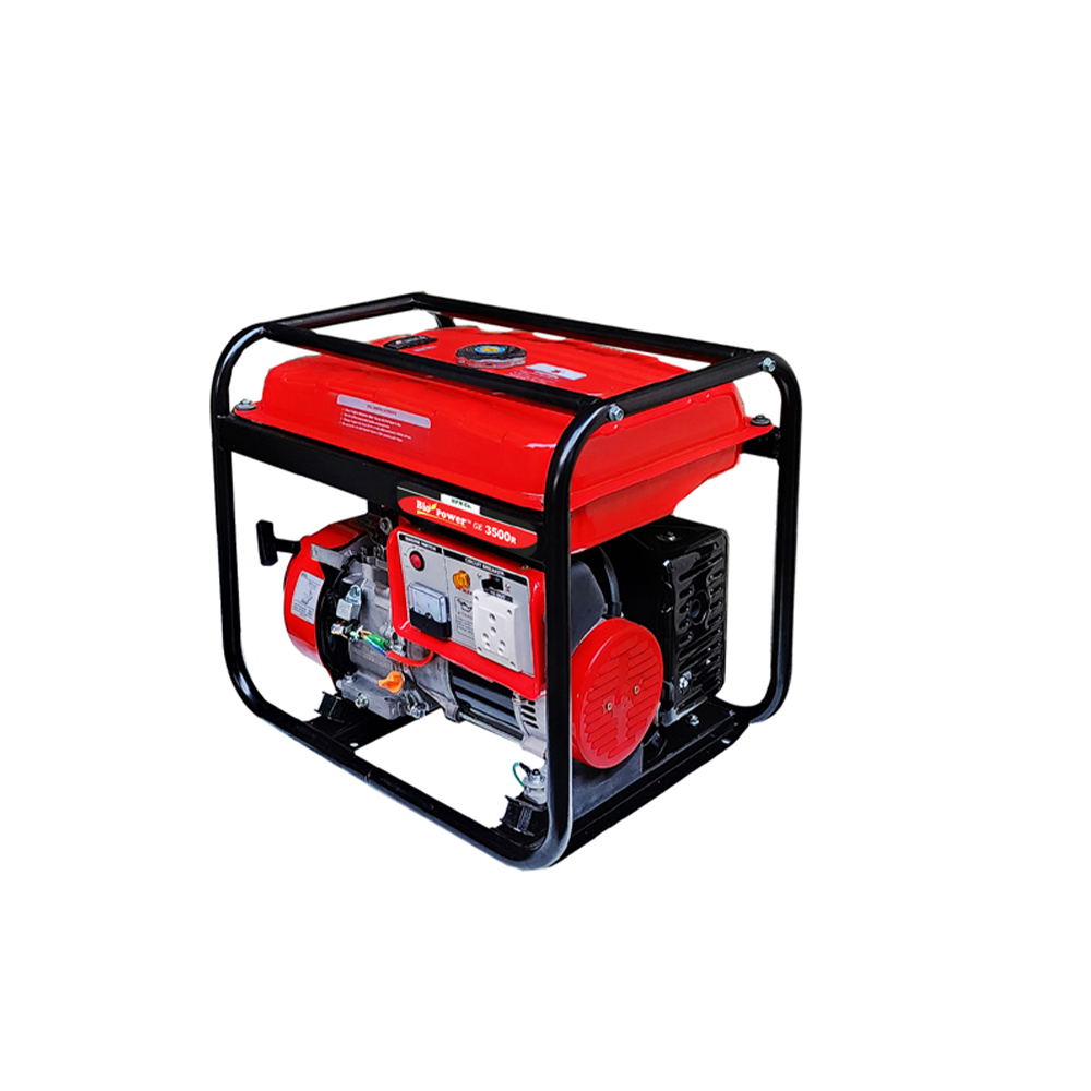 3.2 KVA Portable Light Weight & Powerful Generator, Petrol Run, Recoil Start Model GE-3500R 